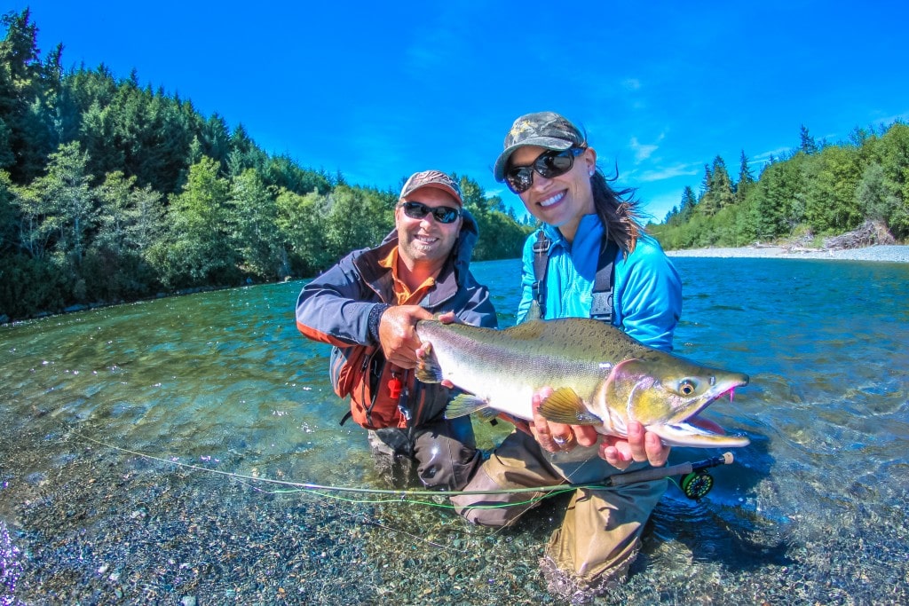 Pesca Salmones en Islandia